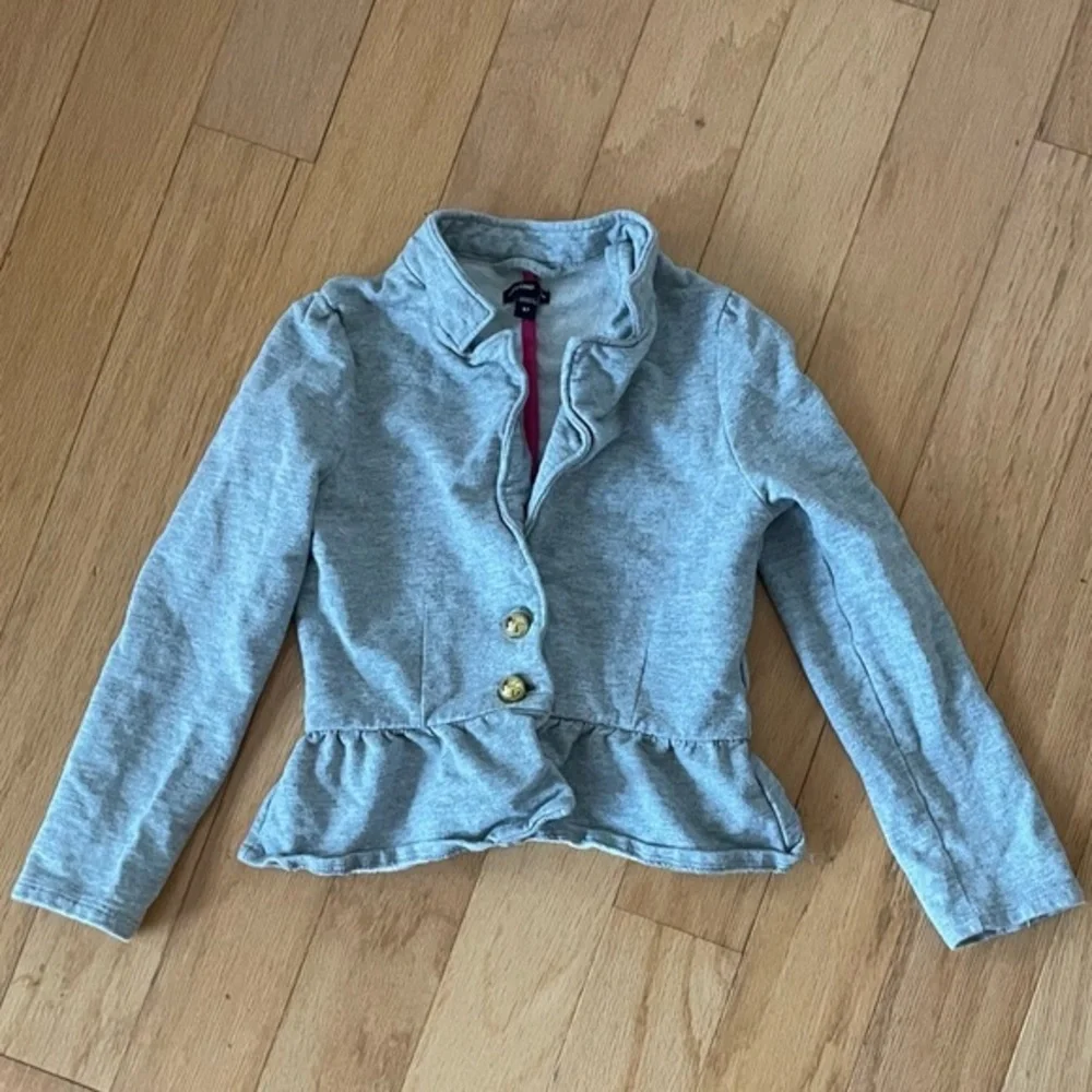 Baby Gap girls grey blazer jacket 5T vest
